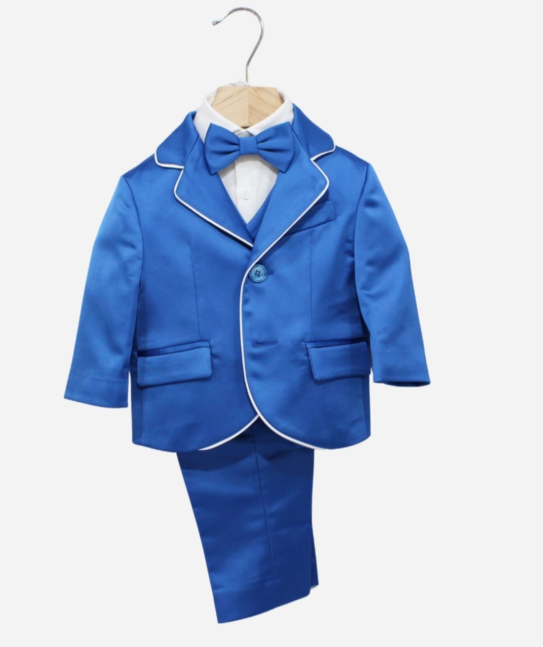 Abito bimbo elegante blu